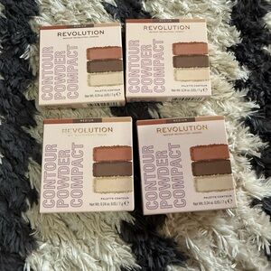 Lot of Makeup Revolution Contour Powder Compact - Medium Shades